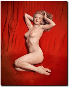 Marilyn Monroe in Pose #11 © Tom Kelley (805) 658-9908 Ventura, CA 93003