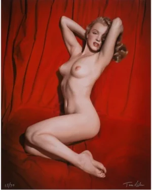 Marilyn Monroe in Pose #7 © Tom Kelley (805) 658-9908 Ventura, CA 93003